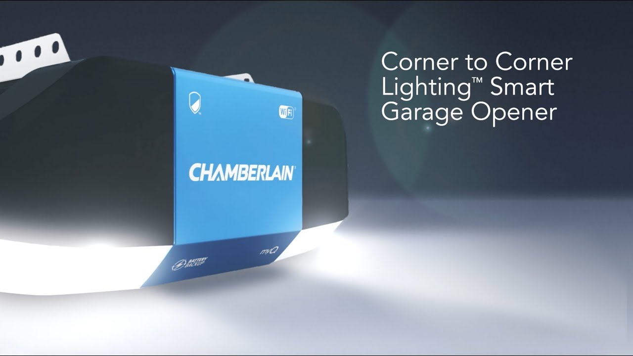 Chamberlain Corner to Corner Lighting Smart Garage Opener
