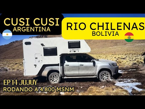 Cruzamos la FRONTERA más EXTREMA a 4800 MSNM que pocos conocen de ARGENTINA - BOLIVIA.