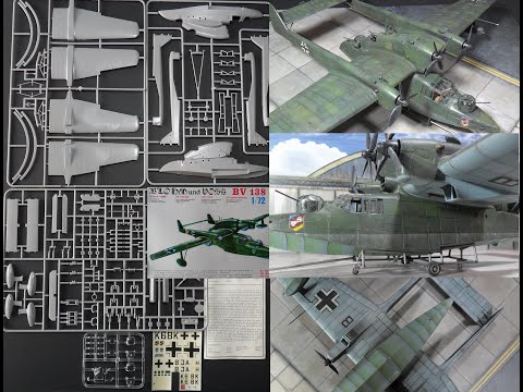 BV 138 1/72 Supermodel (Second part) unboxing and build.