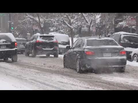 10/29/2019 Denver, Colorado Major Winter Storm Snarls Traffic/Crashes/ Stuck Cars