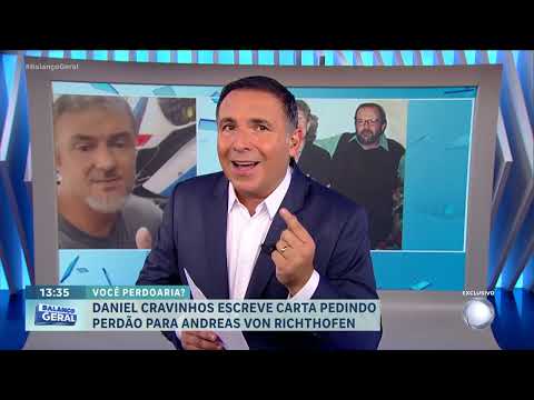 Fora da cadeia, Daniel Cravinhos escreve carta e pede perdão a Andreas Von Richthofen