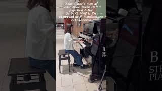 Download lagu Older Sister's play of Lieder ohne Worte Heft 1 Jagerlied composed by F.Mendelssohn in Yokohama mp3