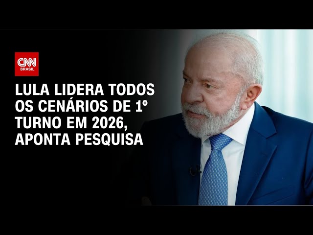 Real Time Big Data: Lula lidera todos os cenários de 1º turno | CNN NOVO DIA