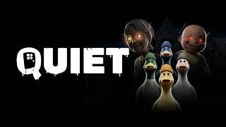 アヒル宇宙人VS最恐ババァ【QUIET】せんせいのゲームホラー実況【せんせいとおにく生放送アーカイブ】#vtuber