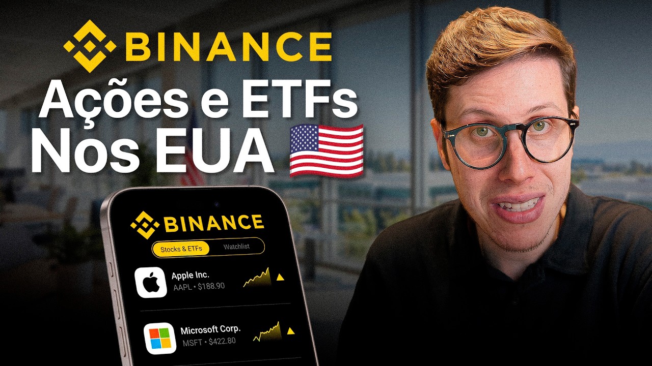 Novidade: Binance liberou comprar ações da Bolsa Americana - Como funciona?