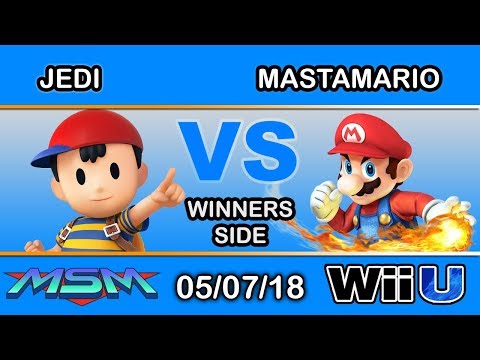 MSM 145 - NXT | JeDi (Ness) Vs. MastaMario (Mario) Winners Side - Smash 4