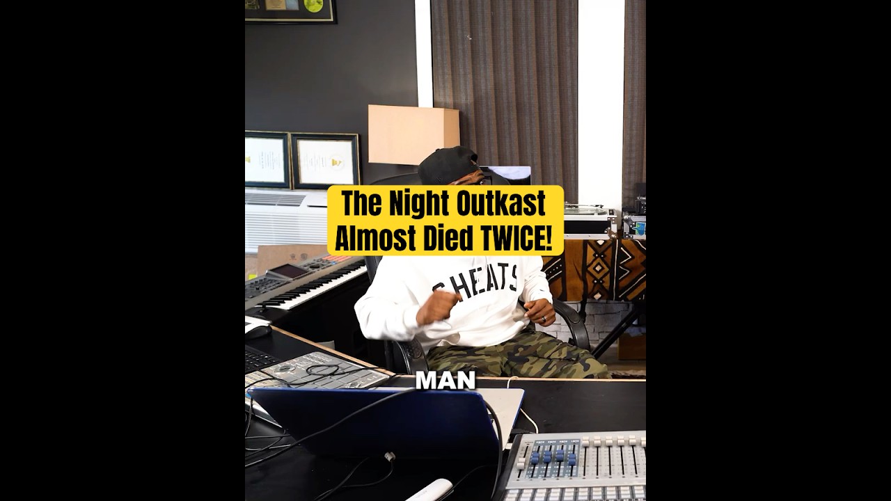 The Night Outkast Almost Died TWICE! #outkast #andre3000 #musicindustry