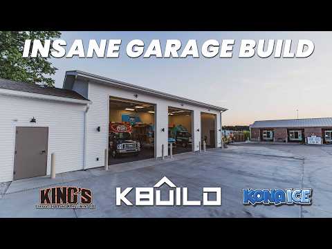 FULL GARAGE BUILD | Construction ASMR | KBUILD Series