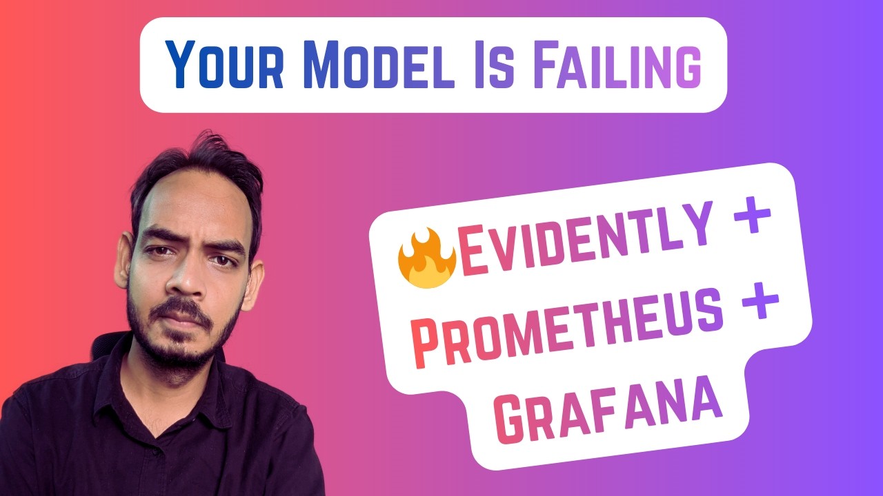 🔥 Infra and Model Monitoring In MLOps | Promethus + Grafana + Evidently | Master MLOps