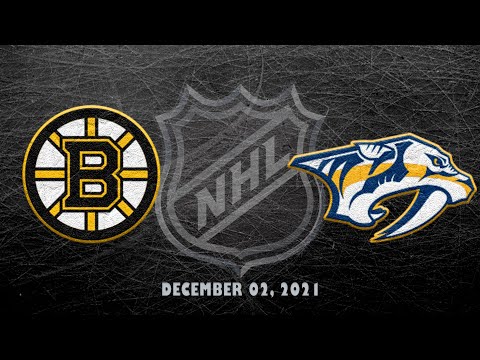 NHL Bruins vs Predators | Dec.02, 2021
