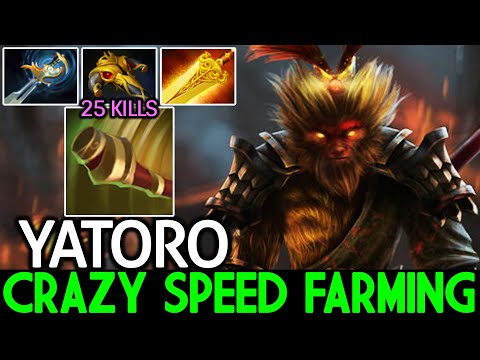 YATORO [Monkey King] Crazy Speed Farming Pro Carry 1000 XPM Dota 2
