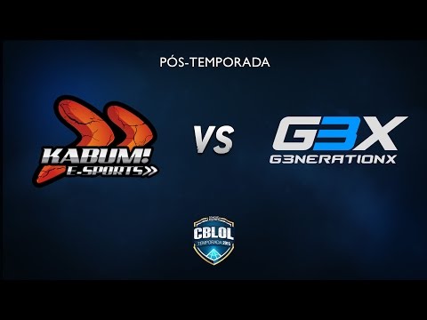 CBLoL Pós-Temporada 2015 - KBM x G3X (Jogo 1)