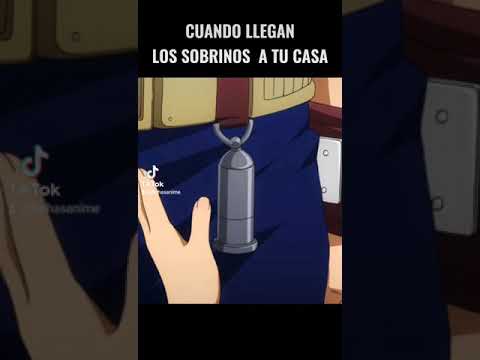 Cuando los sobrinos llegan a casa #shoto #todoroki #anime #myheroacademia #bnha #shorts