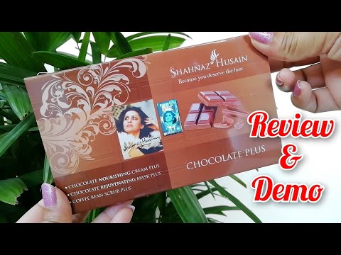 Shahnaz Husain Chocolate Facial Kit Review & Demo / Benefits of Chocolate Facial ||