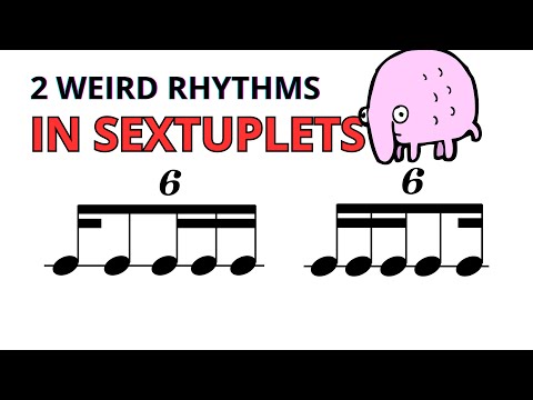 2 Rhythms in Sextuplets That Makes Brain Weird 🎹🎵