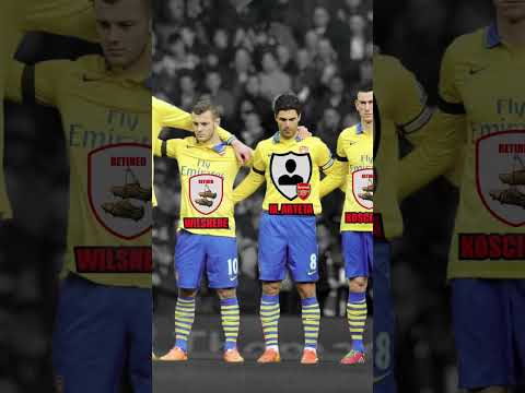 Squad Arsenal 2013/2014 #bintangbola #football #shortsfeed