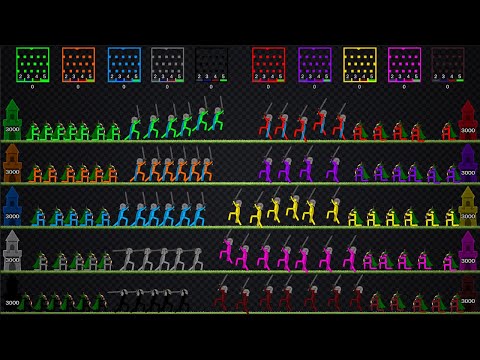 Stickman 5v5 ~ Schlacht des Chaos