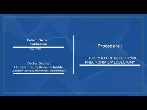 Bronchoscopy and Lobectomy for Necrotizing Pneumonia in Nellore | Medicover Hospitals - Video Thumbnail