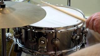 Video thumbnail for DW Collectors Series Stainless Steel 5.5" x 14" Snare Drum by Boston Drum Center