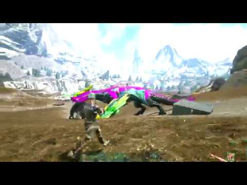 Defending Oil Cave Against 2 Different Tribes!!! Unofficial PvP Server ARK
