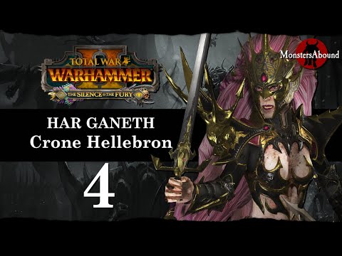 Total War: Warhammer 2 Mortal Empires - Har Ganeth, Crone Hellebron Campaign #4