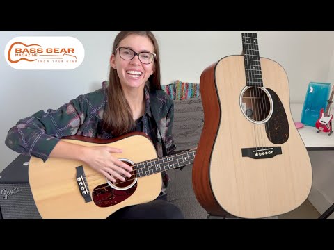 Lily Mitchell Reviews the Martin D Jr-10E Acoustic Bass #lilymitchell #bassgear #bassreview