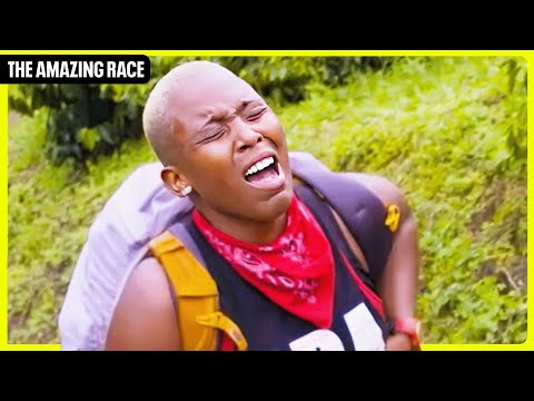 Last Three Teams Struggle To Finish | The Amazing Race S36E3