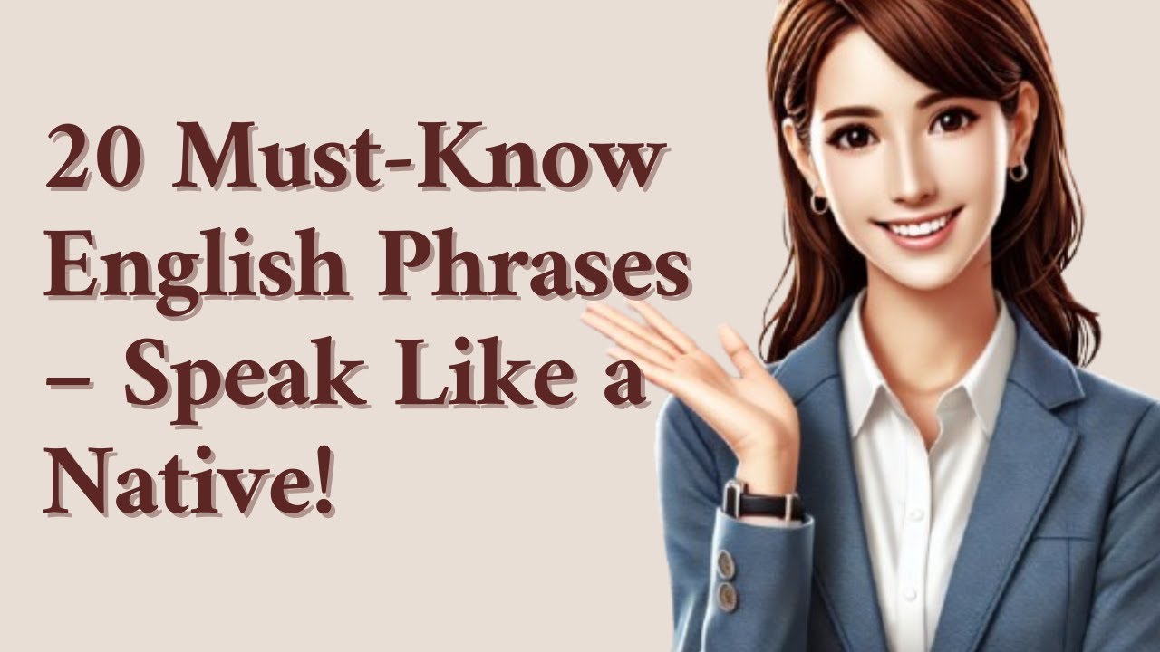 Master 20 Everyday Phrases: Speak English Naturally | Speak in English | Practice English Speaking