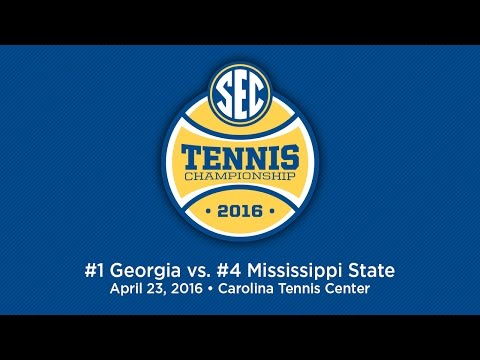 #1 Georgia vs. #4 Mississippi State (#3 Singles) — 4/23/16