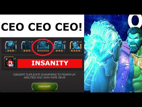 $400 6 Star The Overseer CEO Crystal Opening!! DAMN EPIC LUCK!! Marvel Contest of Champions
