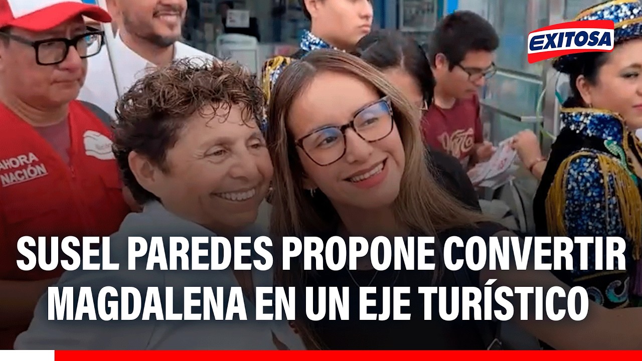 🔴🔵 Magdalena: Susel Paredes propone impulsar turismo, gastronomía y recuperación de playas