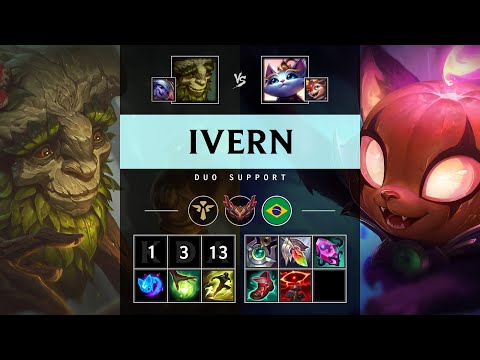 Ivern Support vs Yuumi - BR Grandmaster Patch 25.12