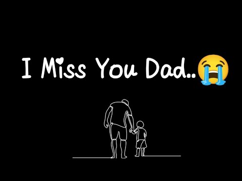 I Miss You Dad | Father's Day Poem ❤️