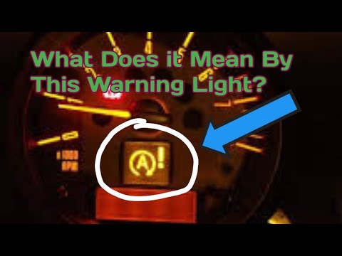 Start / Stop Warning Light What Does it Mean?