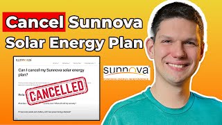 How To Cancel Sunnova Contractsolar Energy Plan