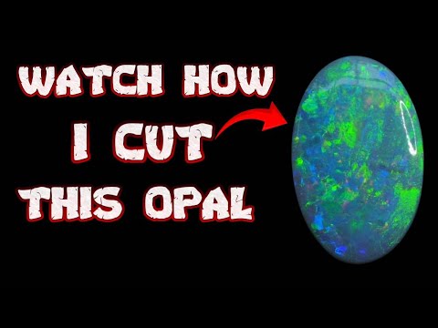 Watch How I Cut This BEAUTIFUL Opal