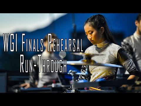 Pulse Percussion 2022 - WGI Finals Rehearsal Run-Through