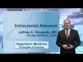 Hyperbaric Medicine - Intracranial Abscess