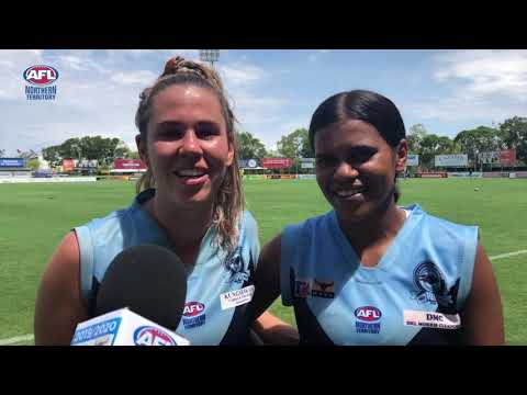 Jemma Iacono ft. Machaelia Roberts - Post Match Interview: Round 5 - 2019/20 TIO NTFL