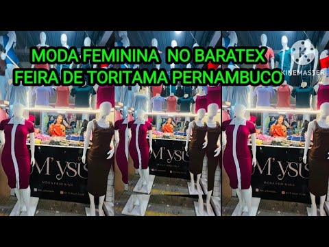 🟣MODA FEMININA TENDÊNCIA NO BARATEX DIRETO DA FABRICA FEIRA DE TORITAMA PERNANBUCO 