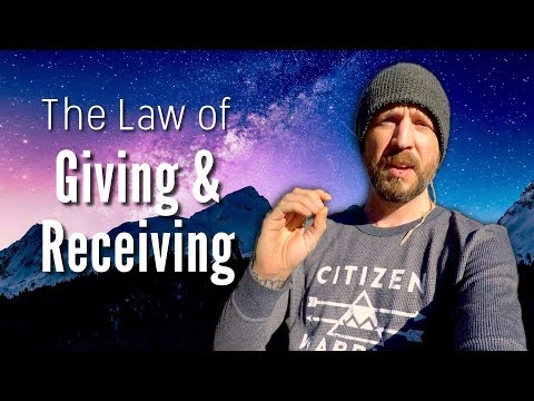 POWERFUL!! The Law of Giving & Receiving (Ancient Esoteric Knowledge) - 2018