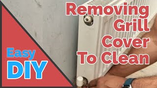 How to Remove Central Heating Radiator Covers and Grill