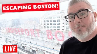 Our Cruise Has Been Stuck in Boston until Now | Boston Cruise Sail Away