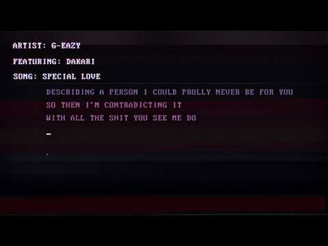 G-Eazy - Special Love (Lyric Video) ft. Dakari