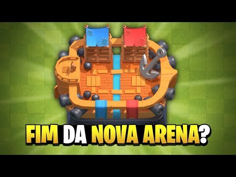 FIM da NOVA ARENA do Clash Royale...!?