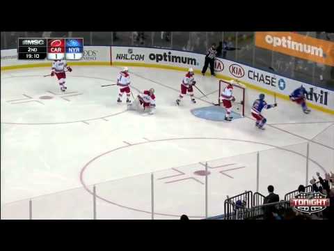 Carolina Hurricanes at New York Rangers   04\08\2014