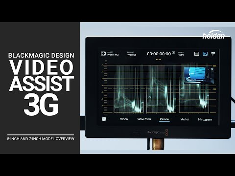 Blackmagic Video Assist 3G External Monitor Recorder | 5-Inch and 7-Inch Model Overview