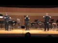 Tlön by Mark Applebaum; Sam Houston Percussion Group
