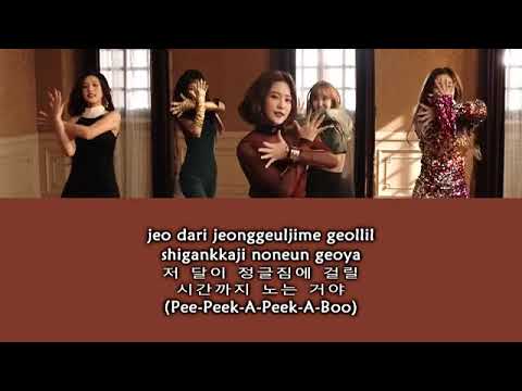Red Velvet   Peek A Boo  Karaoke   Instrumental backing vocal