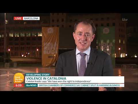Violence in Catalonia | Good Morning Britain